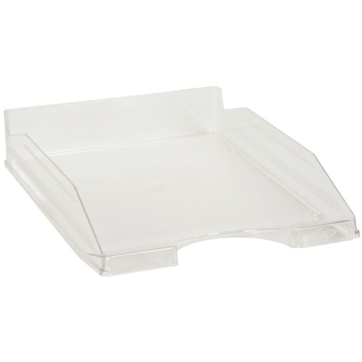 Corbeille a courrier translucide cristal 93-23