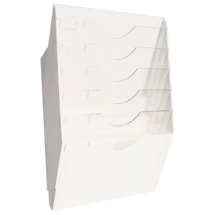 Présentoir mural 6 cases blanc 1001530021 CEP