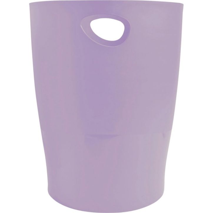 Corbeille a papier Ecobin mauve 15L 45364D AQUAREL EXACOMPTA