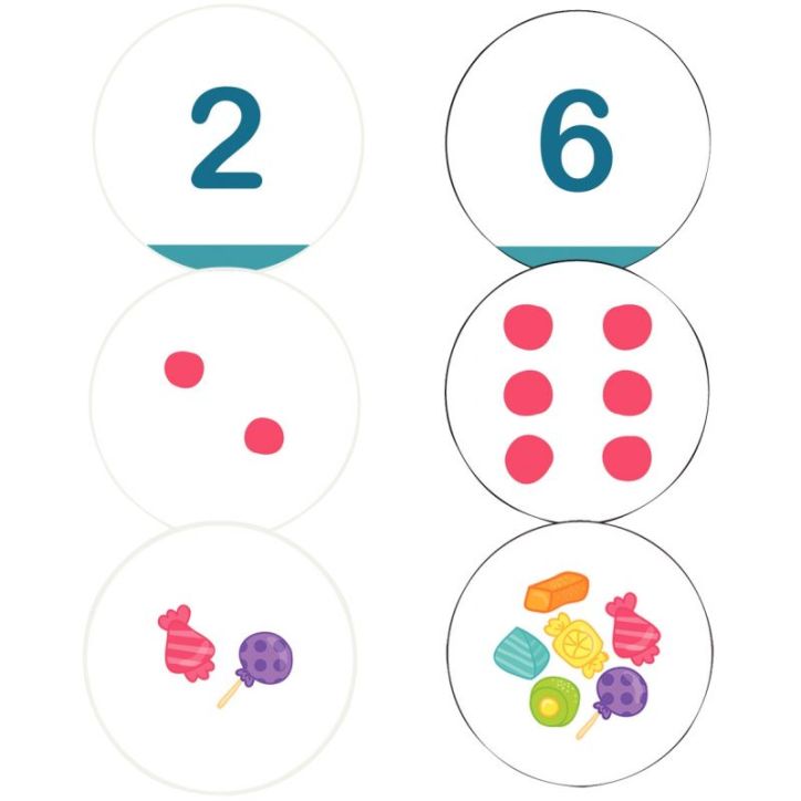 DISCOLUD nombres et quantités de 1 a 6 388379 NATHAN