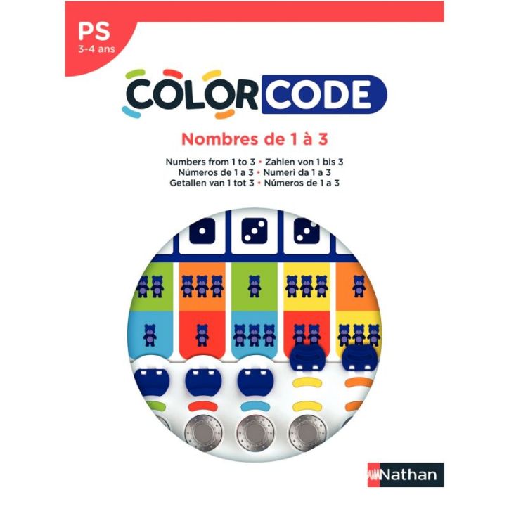COLORCODE nombres de 1 a 3 000986672 NATHAN