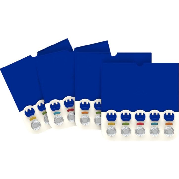 COLORCODE lot de 4 supports 000986780 NATHAN