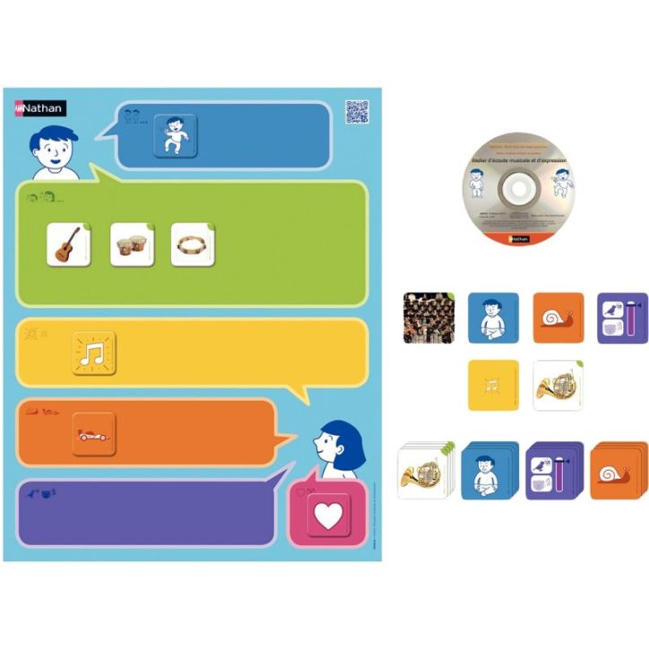 Atelier écoute musicale et expression 388443 NATHAN