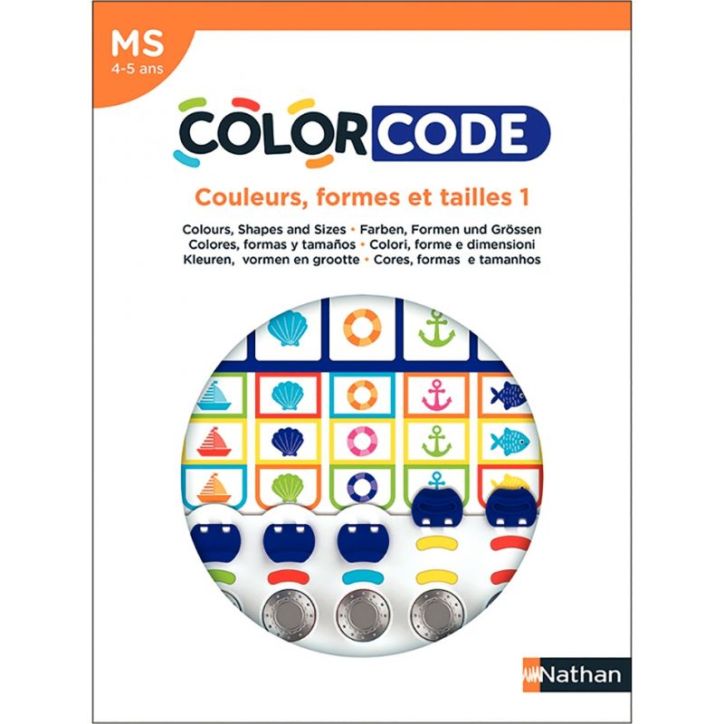 COLORCODE couleurs, formes et tailles 1 000986662 NATHAN