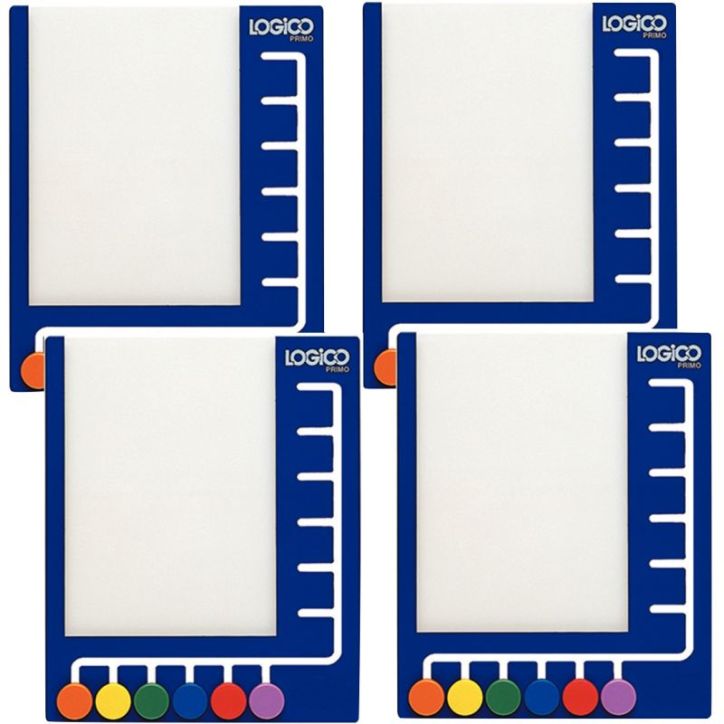 Lot de 4 supports LOGICO PRIMO 388006 NATHAN