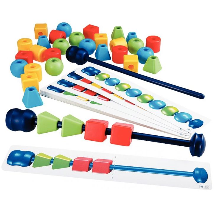 Atelier mini-rythmes et maxi-perles 388054 NATHAN