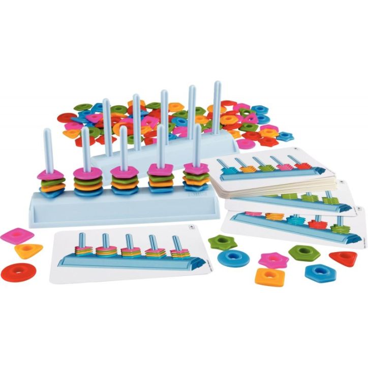 Atelier abaques niveau 1 pour 2 enfants 305166 NATHAN