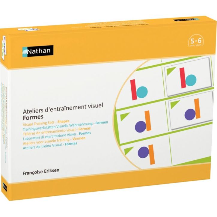 Entrainement visuel, les formes 340509 NATHAN