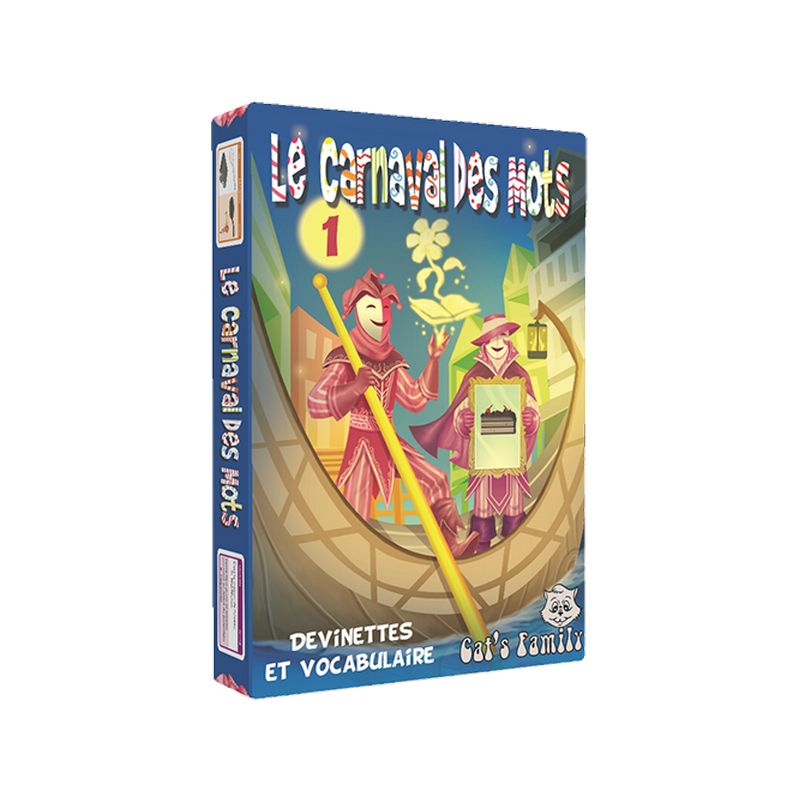 Pack scolaire remisé 4 jeux de cartes éducatifs Cat's Family