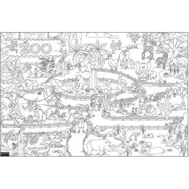 Pack scolaire remisé 6 coloriages géants BOUCHUT