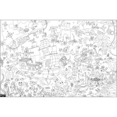 Pack scolaire remisé 6 coloriages géants BOUCHUT