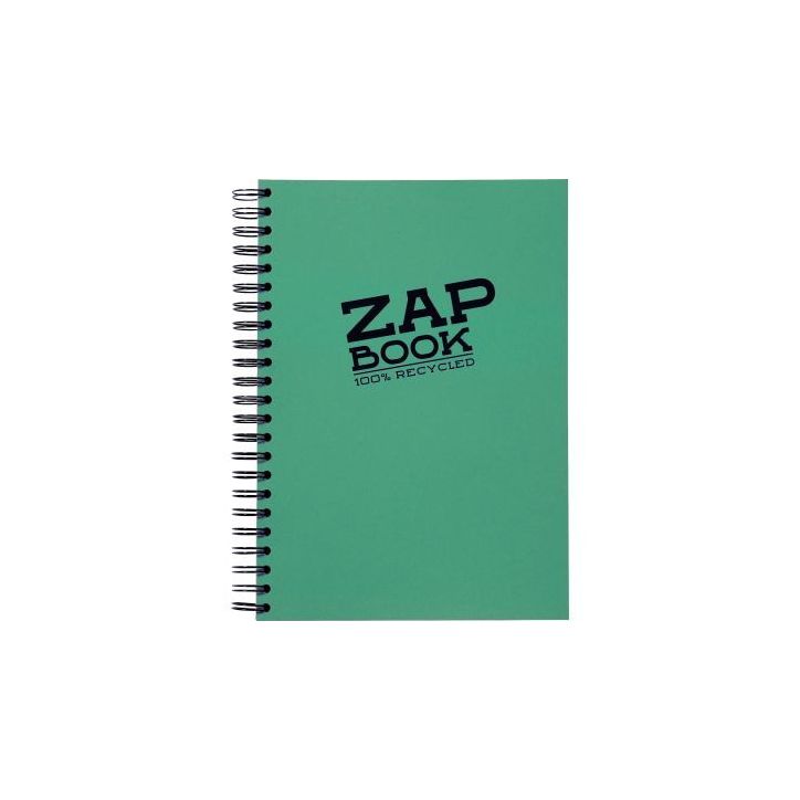 Cahier à reliure intégrale Zap Book, 160 pages unies, format A4 8354C CLAIREFONTAINE