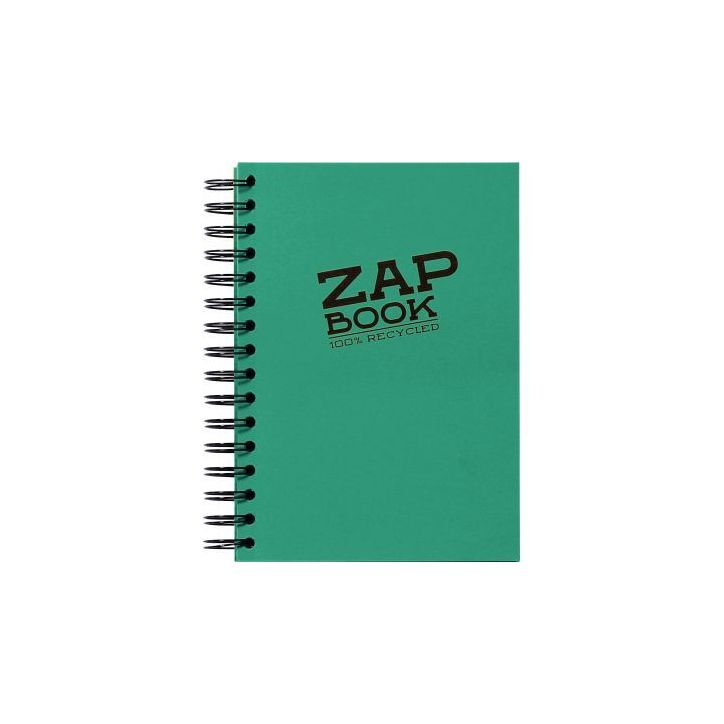 Cahier à reliure intégrale Zap Book, 160 pages unies, format A5 8355C CLAIREFONTAINE