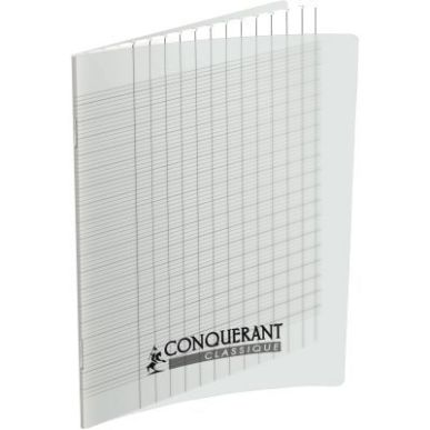 Achetez Piqûre 96 pages 17x22 cm, seyès 2,5 mm agrandi, papier 90g, couverture en polypropylène i..