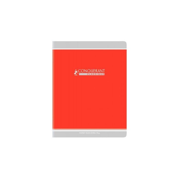 Cahier de devoirs piqué 140 pages, format 17x22 cm, seyès 100104284 HAMELIN