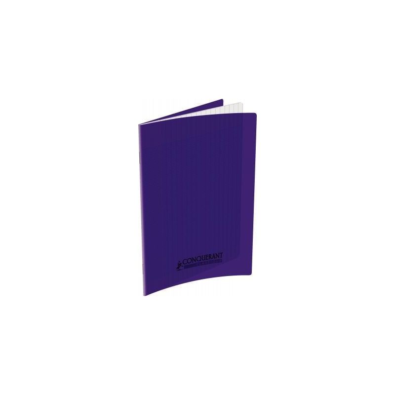 Achetez CONQUERANT C9 Cahier piqûre 17x22cm 32 pages 90g grands carreaux Séyès. Couverture polypr..