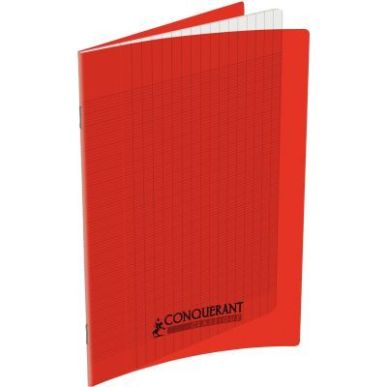 Achetez CONQUERANT C9 Cahier piqûre 17x22cm 60 pages 90g grands carreaux Séyès. Couverture polypr..