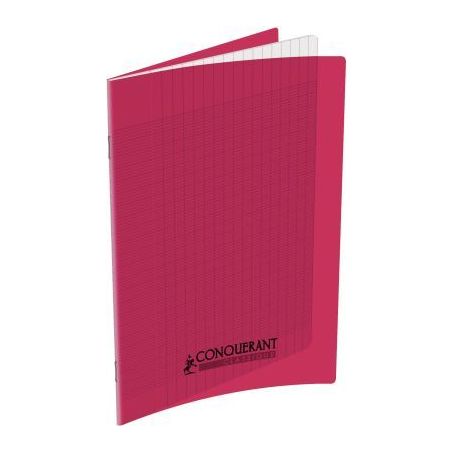 Achetez CONQUERANT C9 Cahier piqûre 17x22cm 96 pages 90g grands carreaux Séyès. Couverture polypr..