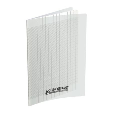 Achetez Piqûre 96 pages 21x29,7 cm, seyès 2,5 mm agrandi, papier 90g, couverture en polypropylène..