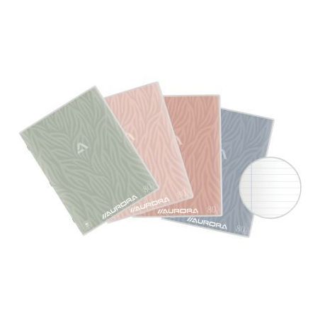 Achetez Cahier piqué AURORA 120 pages 80g, format A4, ligné 8mm 60T AURORA pas cher sur Ma Rentré..