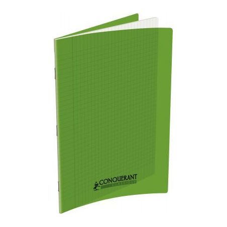 Achetez CONQUERANT C9 Cahier piqûre 21x29,7cm 48 pages 90g grands carreaux Séyès. Couverture poly..