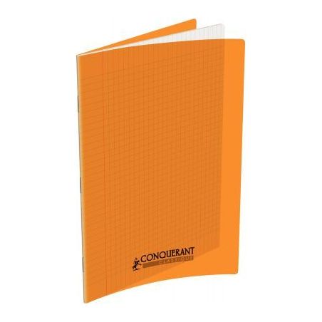 Achetez Piqûre 96 pages 21x29,7 cm, seyès 90g couverture polypropylène orange 100105478 HAMELIN p..