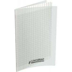 Achetez Piqûre 96 pages 24x32 cm, seyès 2,5 mm agrandi, papier 90g, couverture en polypropylène i..