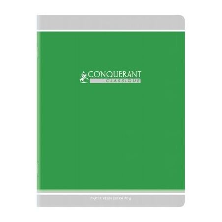 Achetez Cahier de devoirs piqué 48 pages, format 24x32 cm, seyès 400026556 HAMELIN pas cher sur Ma..