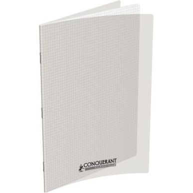 Achetez Piqûre 96 pages couverture polypropylène incolore 24x32 cm papier 90g quadrillé 5x5 40000..