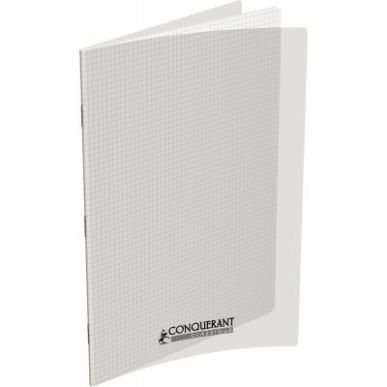 Achetez Piqûre 48 pages 24x32 cm quadrillé 5x5 90g couverture en polypropylène incolore 400037800..