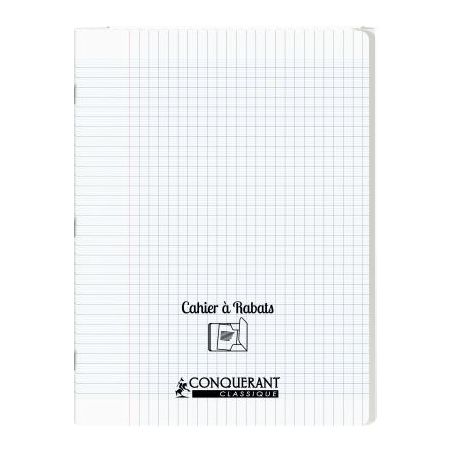 Achetez Piqûre 48 pages couverture polypropylène avec 2 rabats format 24x32 cm seyes incolore 4001..