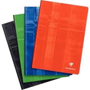 Achetez CLAIREFONTAINE Cahier reliure brochure 21x29,7cm 192 pages grands carreaux Séyès papier 90..