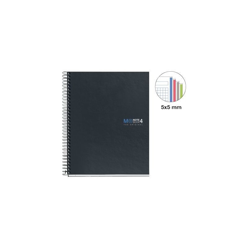 Achetez NOTEBOOK MIQUELRIUS format A5, 160 feuilles 70g, quadrillé 5x5, couverture carton rigide gr.. Achetez NOTEBOOK MIQUELRIUS format A5, 160 feuilles 70g, quadrillé 5x5, couverture carton rigide gr..