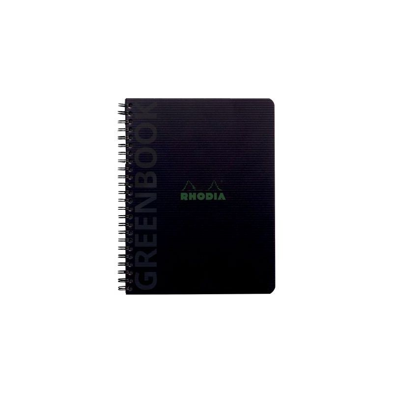 Achetez Cahier GREENBOOK couverture carte rigide, 160 pages perforées, format A5+, quadrillé 5x5 1..