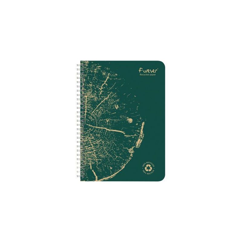 Achetez Cahier à reliure intégrale FOREVER, 120 pages, format A5, ligné 68416C FOREVER CLAIREFONT..