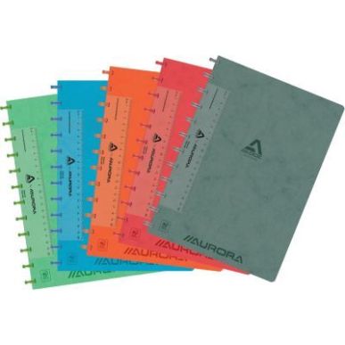 Achetez Cahier toilé LIN-EX ADOC SYSTEMS 144 pages 90g, quadrillé 5x5, format A4 6845.742 AURORA p..