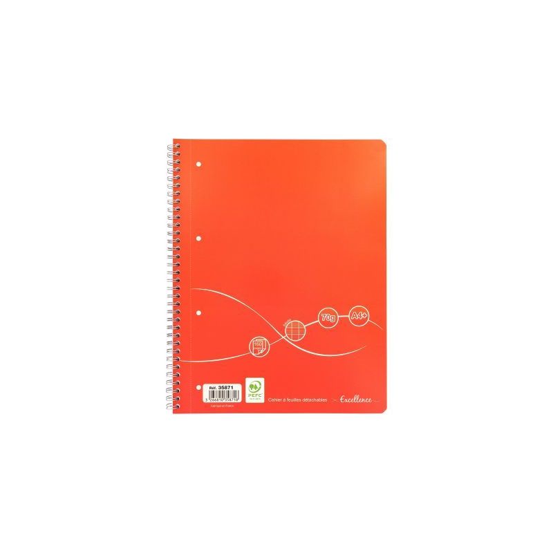 Achetez Cahier à reliure intégrale Excellence 160 pages, format A4+, seyès, papier 70g 400089311 ..