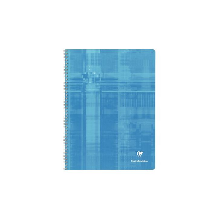 Cahier à reliure intégrale 100 pages 24x32 cm quadrillé 5x5 8342C CLAIREFONTAINE