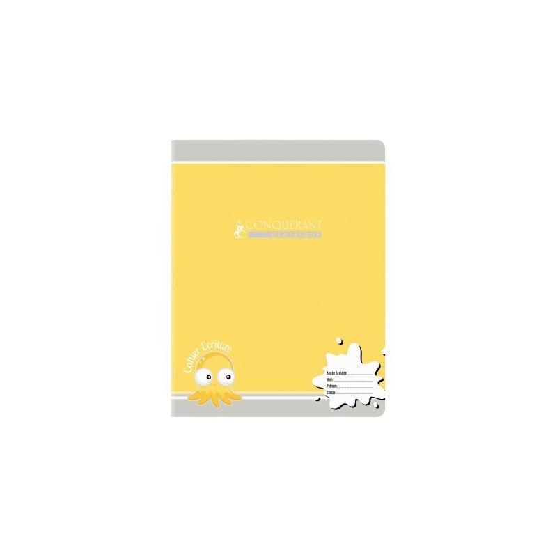 Achetez Cahier d'apprentissage piqûre 32 pages, format 17x22 cm, réglure maternelle double ligne 2..