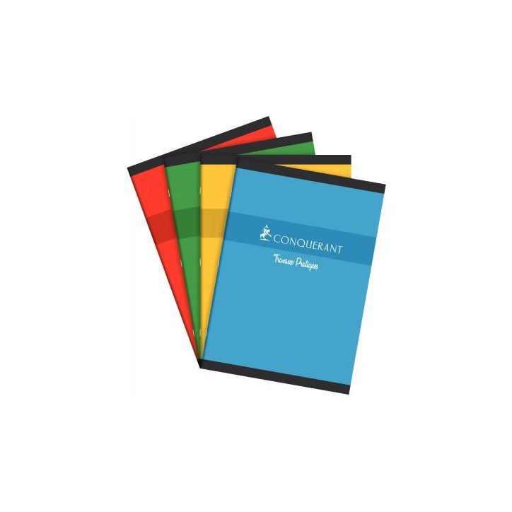 Cahier de travaux pratiques piqûre 64 pages, format A4 100100364 HAMELIN