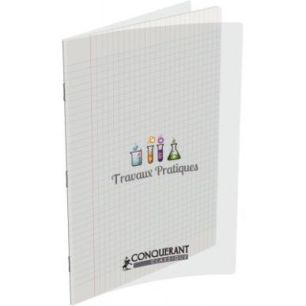 Achetez Cahier de travaux pratiques, piqûre 96 pages (48 pages seyès 90g + 48 pages dessin) 24x32 ..