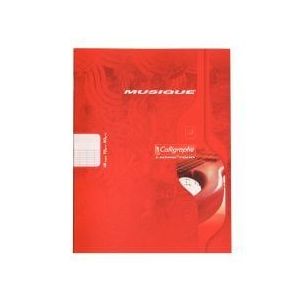 Achetez Piqûre musique et chant 17x22 cm. 48 pages 24 pages seyes, 24 pages portées 70G 563C pas c..