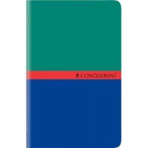 Achetez CONQUERANT C7 Carnet reliure piqûre 9x14 cm 96 pages petits carreaux 5x5 papier 70g pas che..
