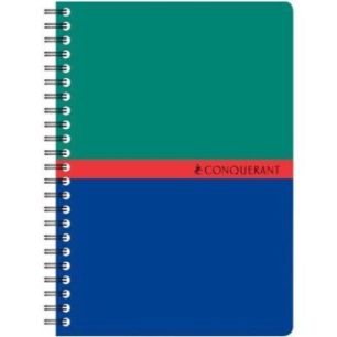 Achetez Carnet à  reliure intégrale 180 pages, format 105x148 mm, quadrillé 5x5, papier 70 g 100..