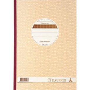 Achetez Manifold NCR format 297X210mm quadrillé autocopiant 50 tripli 1123D LE DAUPHIN pas cher sur..