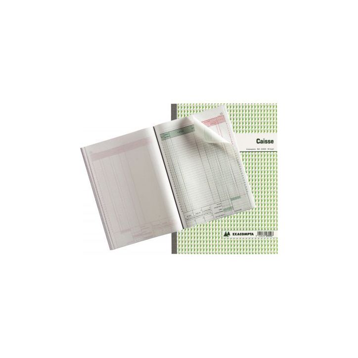 Manifold Caisse NCR format 21 x 29,7 cm 50 duplicatas autocopiants 23550E EXACOMPTA
