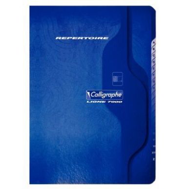 Achetez Répertoire piqué 96 pages, format 17 x 22 cm, quadrillé 5x5 851C CLAIREFONTAINE pas cher ..