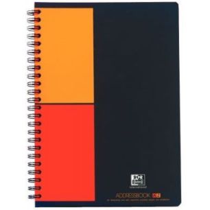 Achetez Répertoire à reliure intégrale ADDRESSBOOK 144 pages format A5 100103165 OXFORD INT HAMEL..