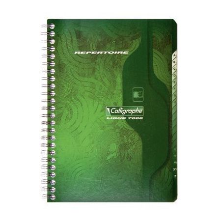 Achetez Conquérant 7 répertoire spirale 9x14 5x5 100P 70g 100102794 pas cher sur Ma Rentrée Scola..