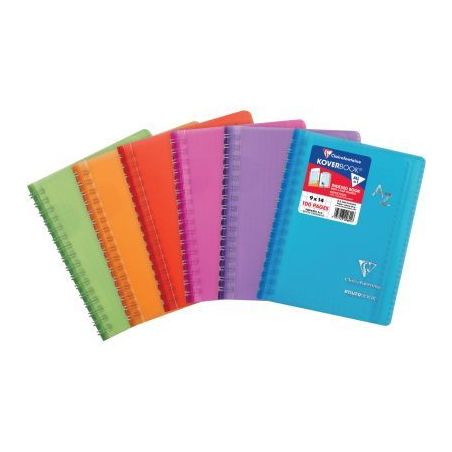 Achetez Répertoire à reliure intégrale KOVERBOOK 100 pages, format 9x14 cm, quadrillé 5x5 322601..